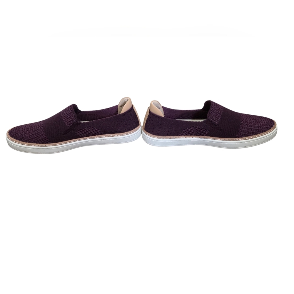 UGG Sammy Knit Sneaker Purple Sz 6 Slip-on Casual Shoe Shoes Plum - Picture 2 of 6